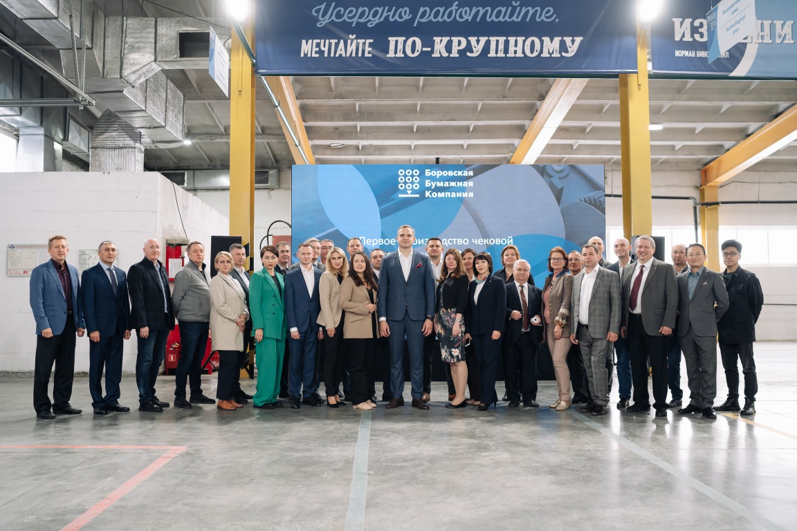 Запустили технологическую линию по производству термочувствительной ленты!